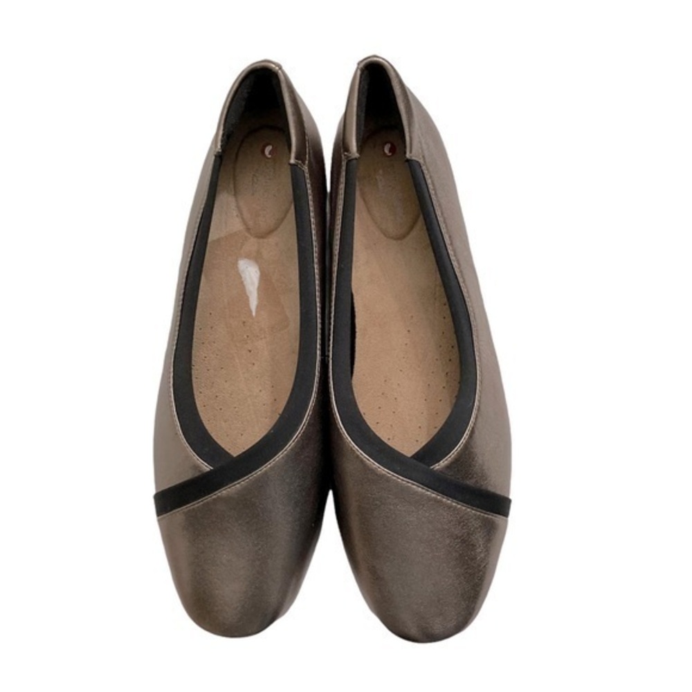 Clarks Metallic Flats Shoes